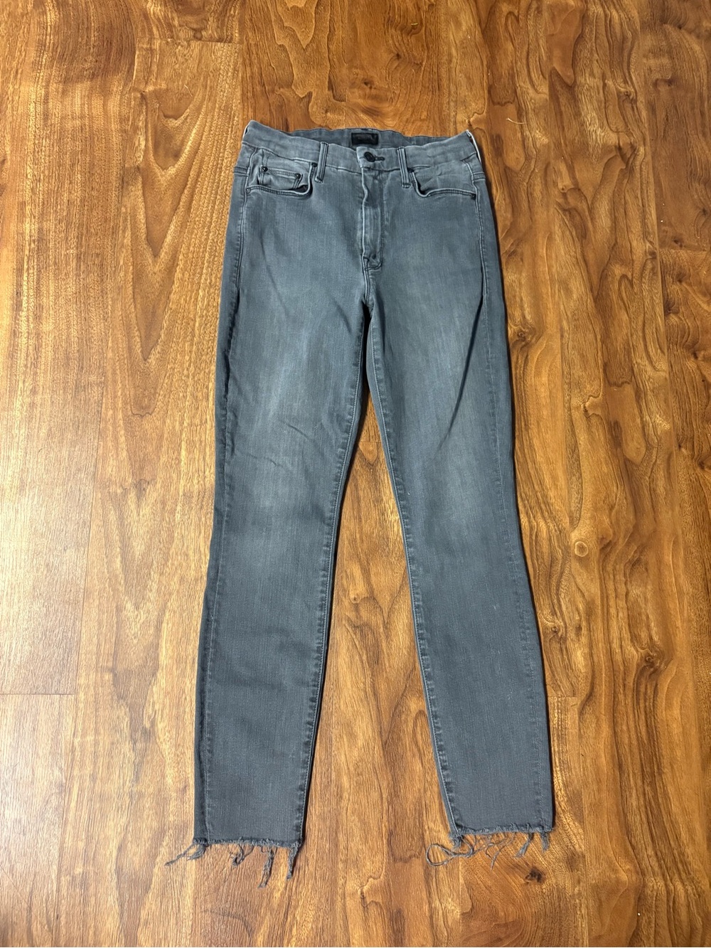 MOTHER High Waisted Looker Ankle Jeans - Dancing In The Moonlight - 26